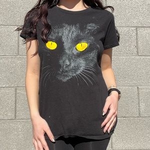 Black Cat 2x Halloween Soft T-Shirt